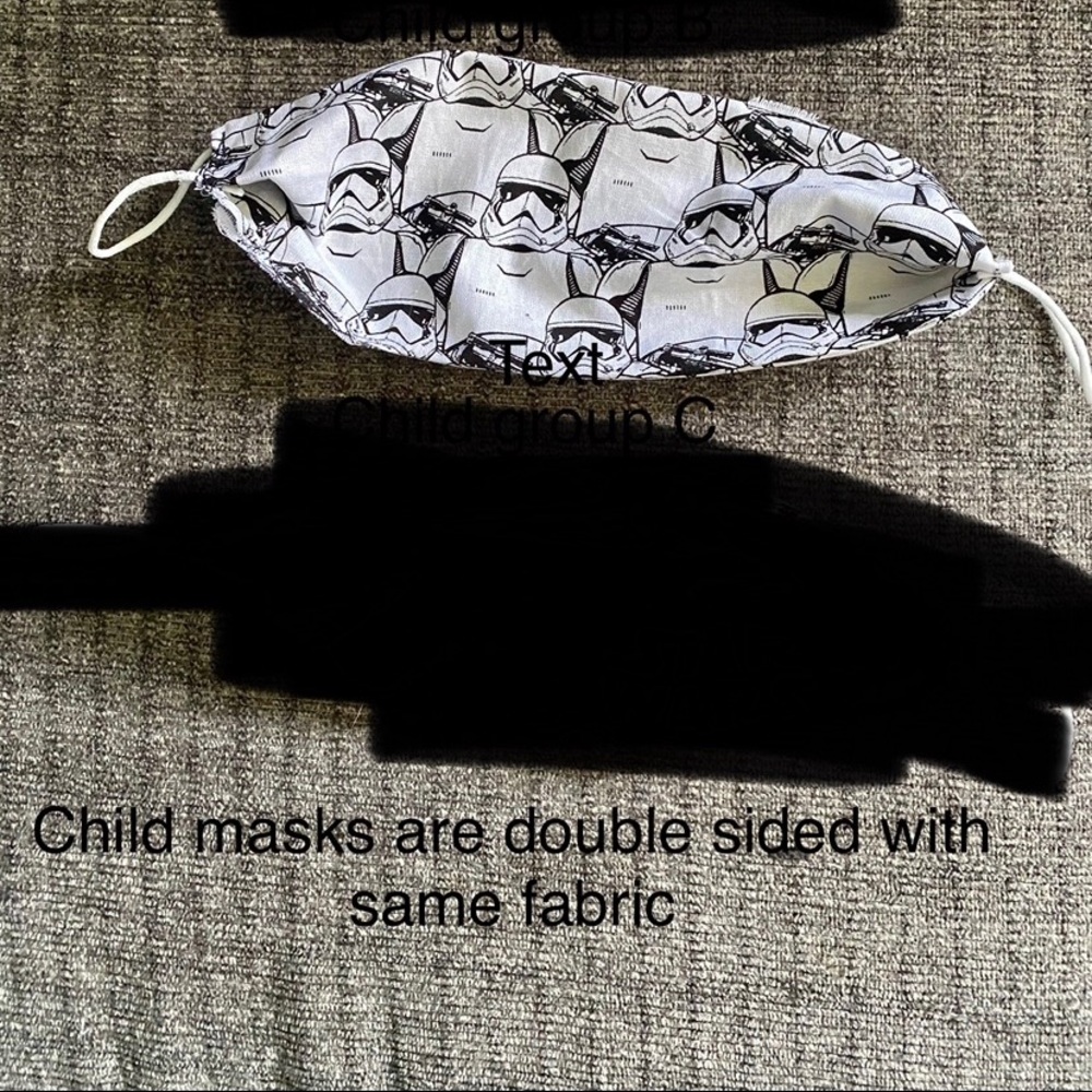 Star Wars Face Mask Handcrafted